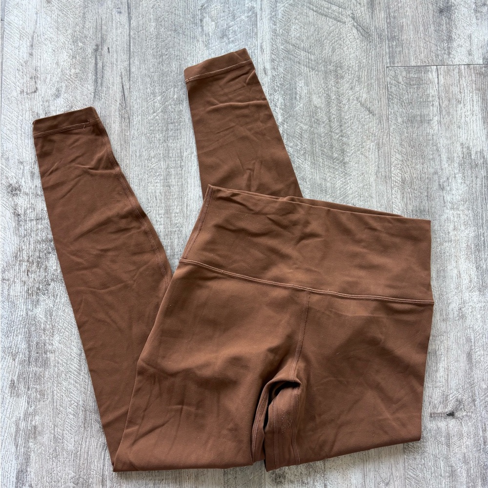 Lululemon brown align leggings